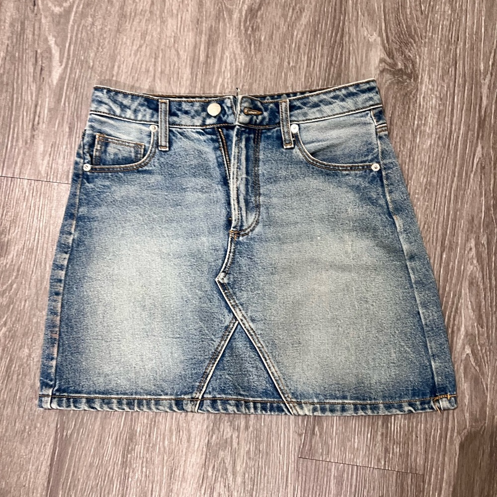 Denim Skirt! Stradivarius!
